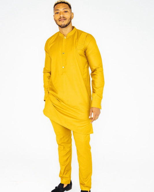 Men Luxury Cashmeer  Kaftan Set